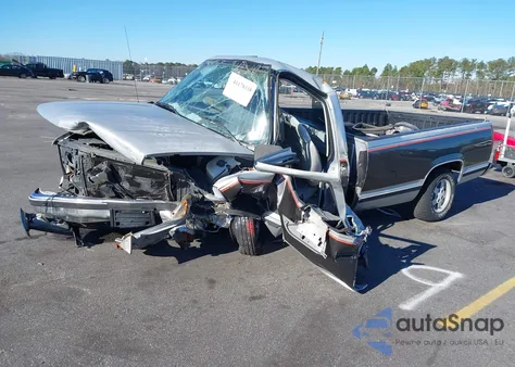 1992 GMC Sierra C1500 из США, поврежденный, VIN 1GTDC14K9NE528995